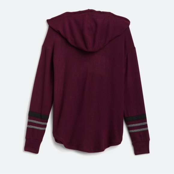 Market and Spruce Kallon Brushed Knit Hoodie - Picture 5 of 5